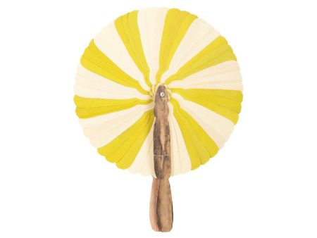 Natural & yellow Kep fan M - THE NICE FLEET For Cheap