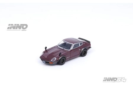 Inno64 Nissan Fairlady 240zg Hs30 Maroon 1 64 Online Sale