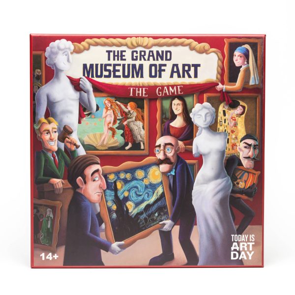 Today is Art Day - The Grand Museum of Art Board Game For Cheap