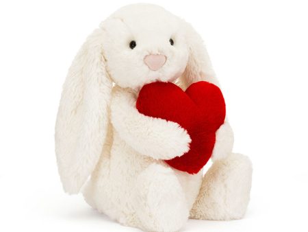 Bashful Red Love Heart Bunny Original Online