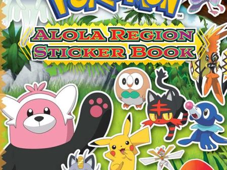 Pokémon Alola Region Sticker Book Online Sale